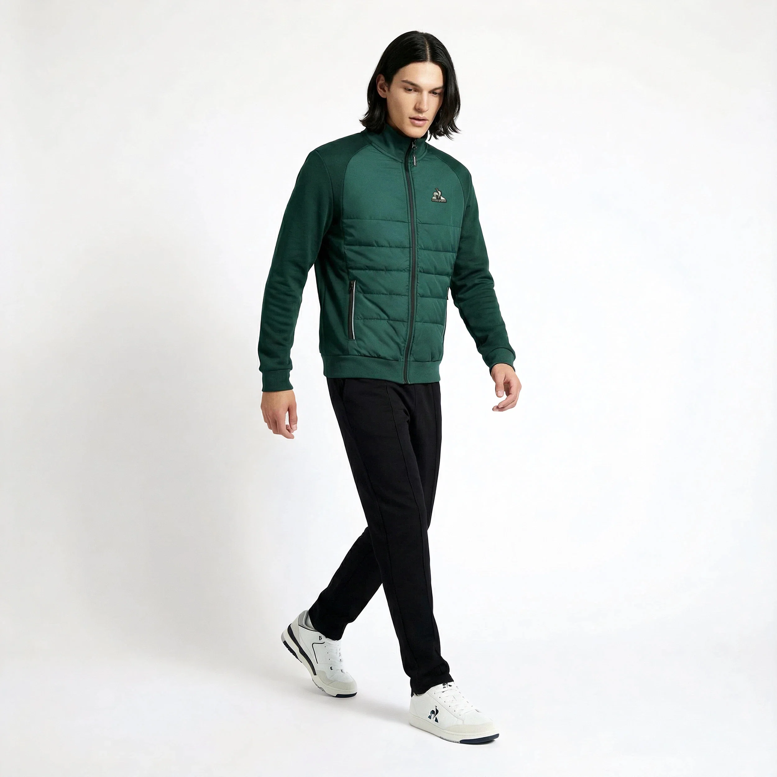 EssentielsMen's zipped sweatshirt                MEN'S SIZE GUIDE