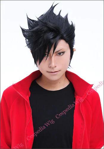 ”Haikyu!!” Tetsuro Kuroo style cosplay wig
