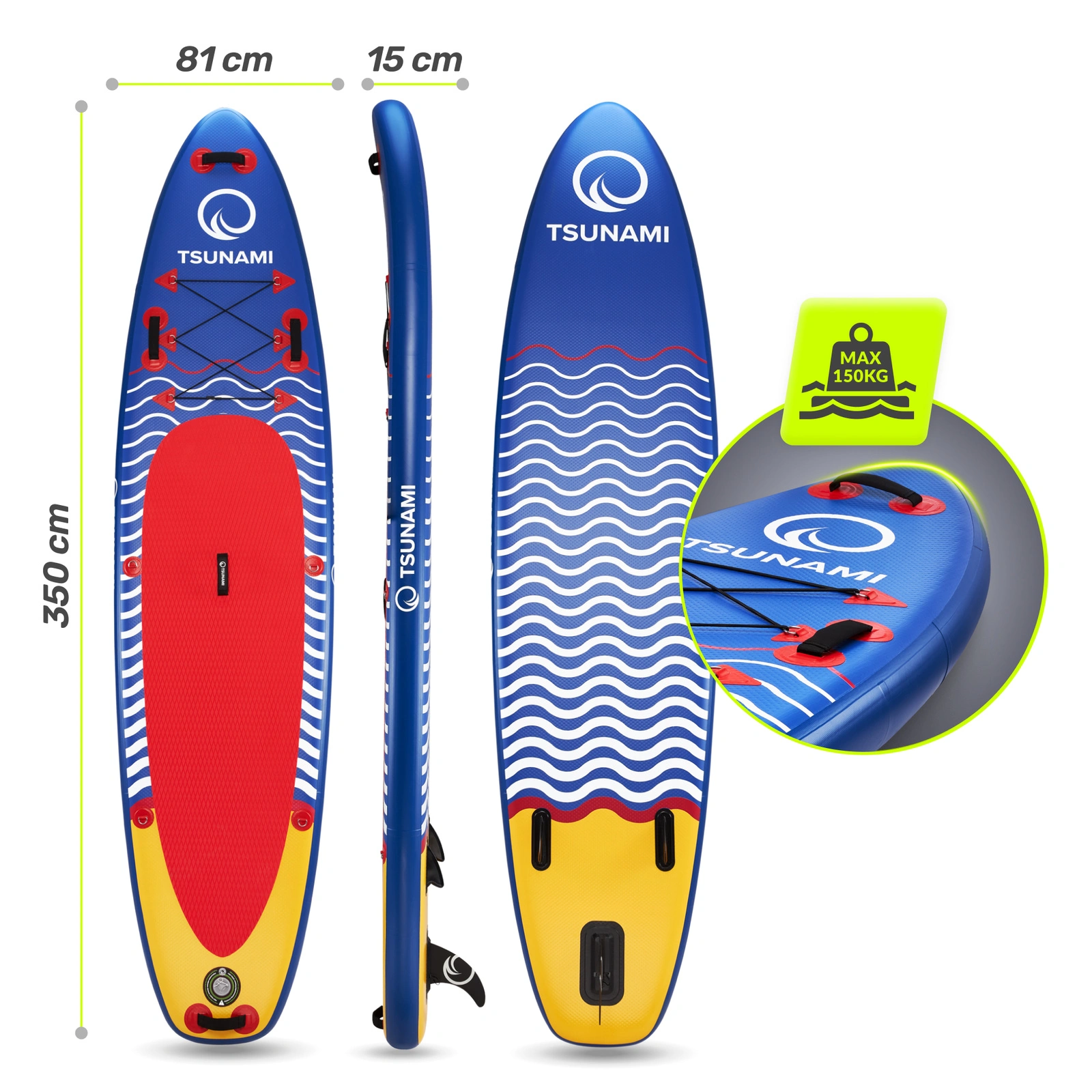 deska SUP pompowana do plywania