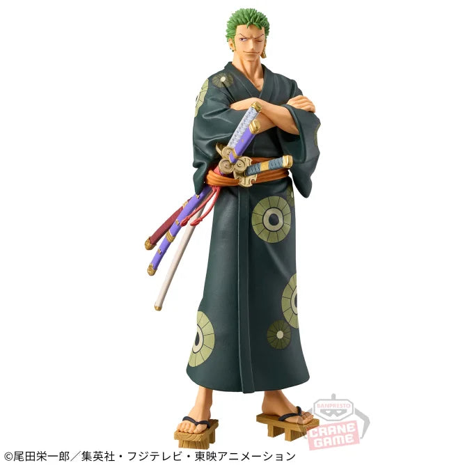 ONE PIECE DXF THE GRANDLINE SERIES Wano Country - Roronoa Zoro Yukata Ver.
