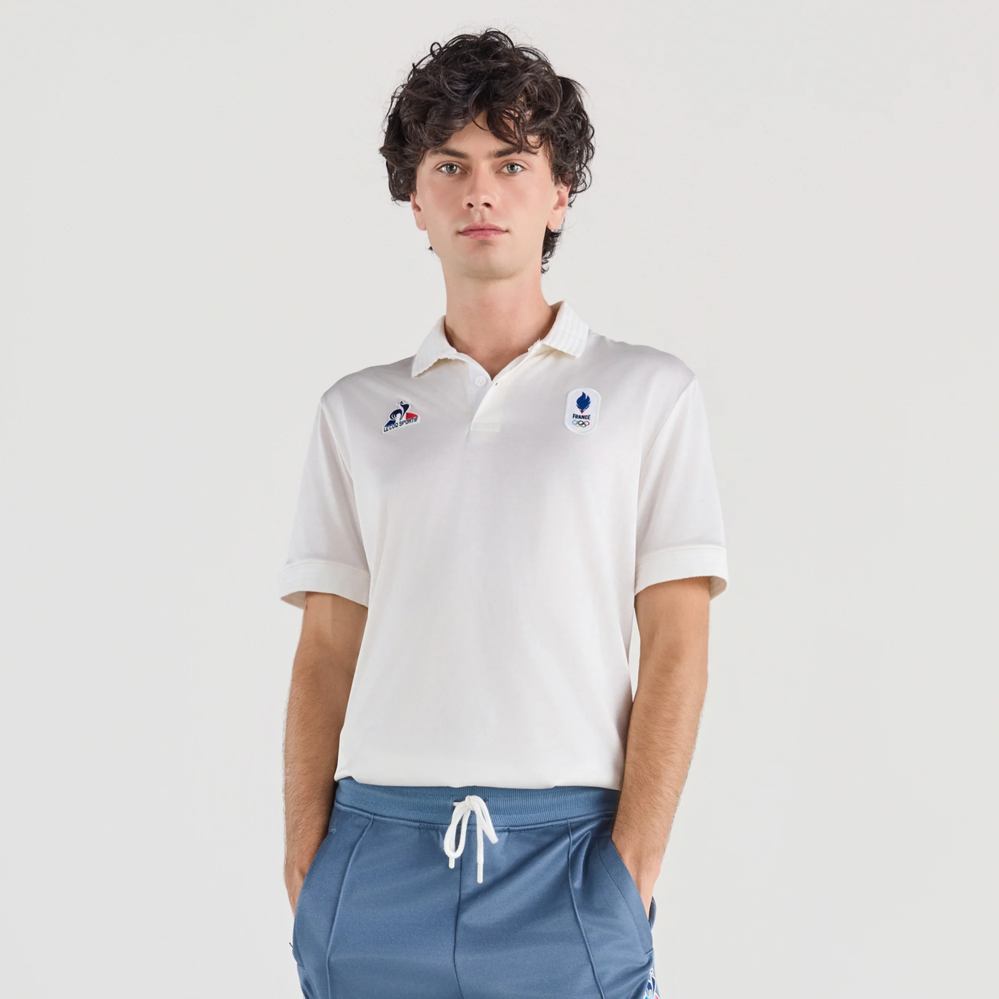 French Olympic TeamMen's Polo Shirt                MEN'S SIZE GUIDE