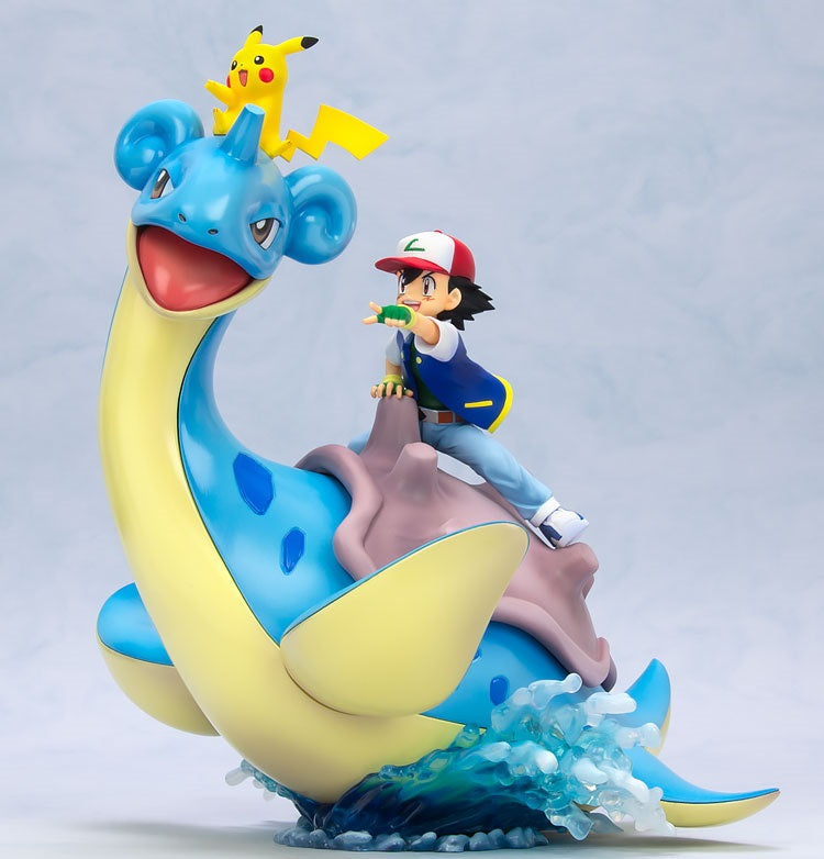 GE.M. Series - Pokemon: Ash & Pikachu & Lapras Complete Figure