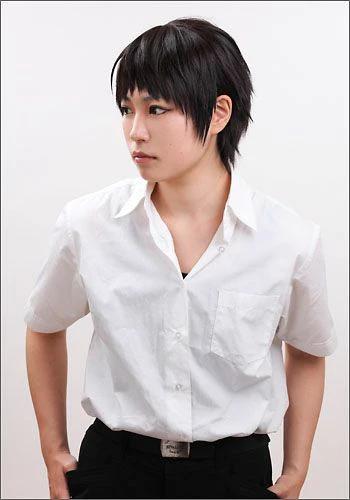 ”NEON GENESIS EVANGELION” Shinji Ikari style cosplay wig