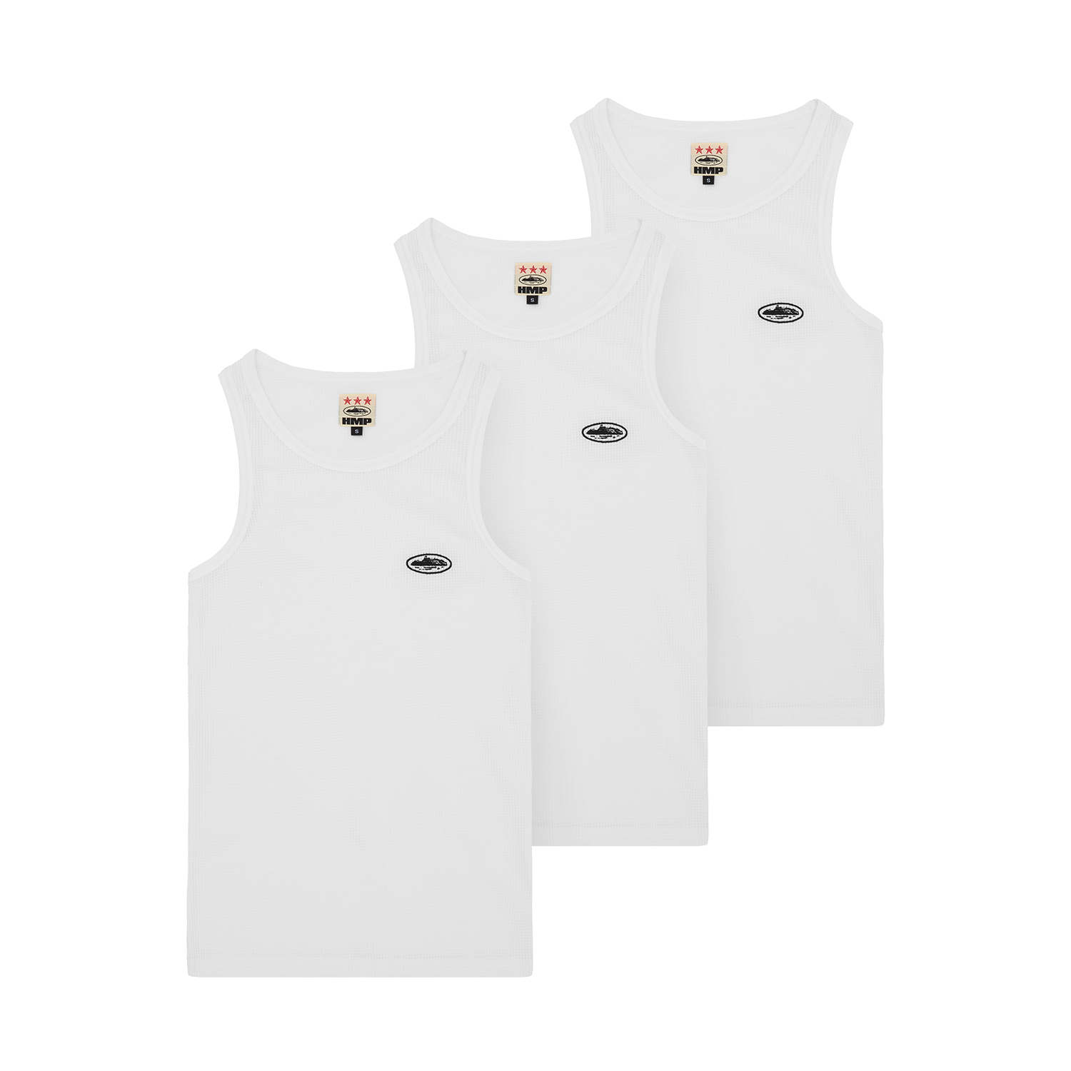 HMP ESSENTIALS TANK TOP [3PK] [BLACK]