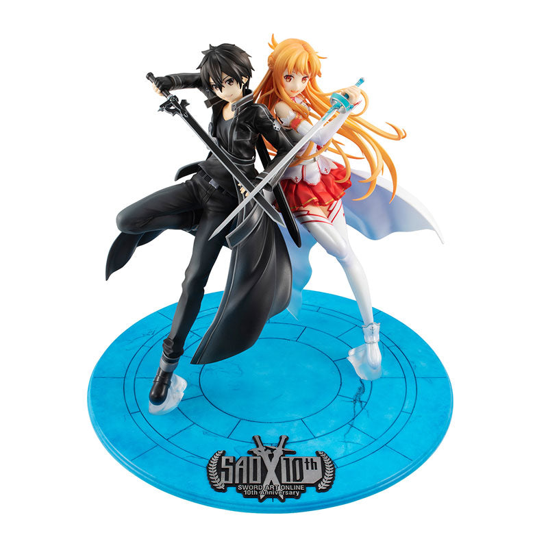 Lucrea Sword Art Online Kirito & Asuna SAO 10th Anniversary Complete Figures