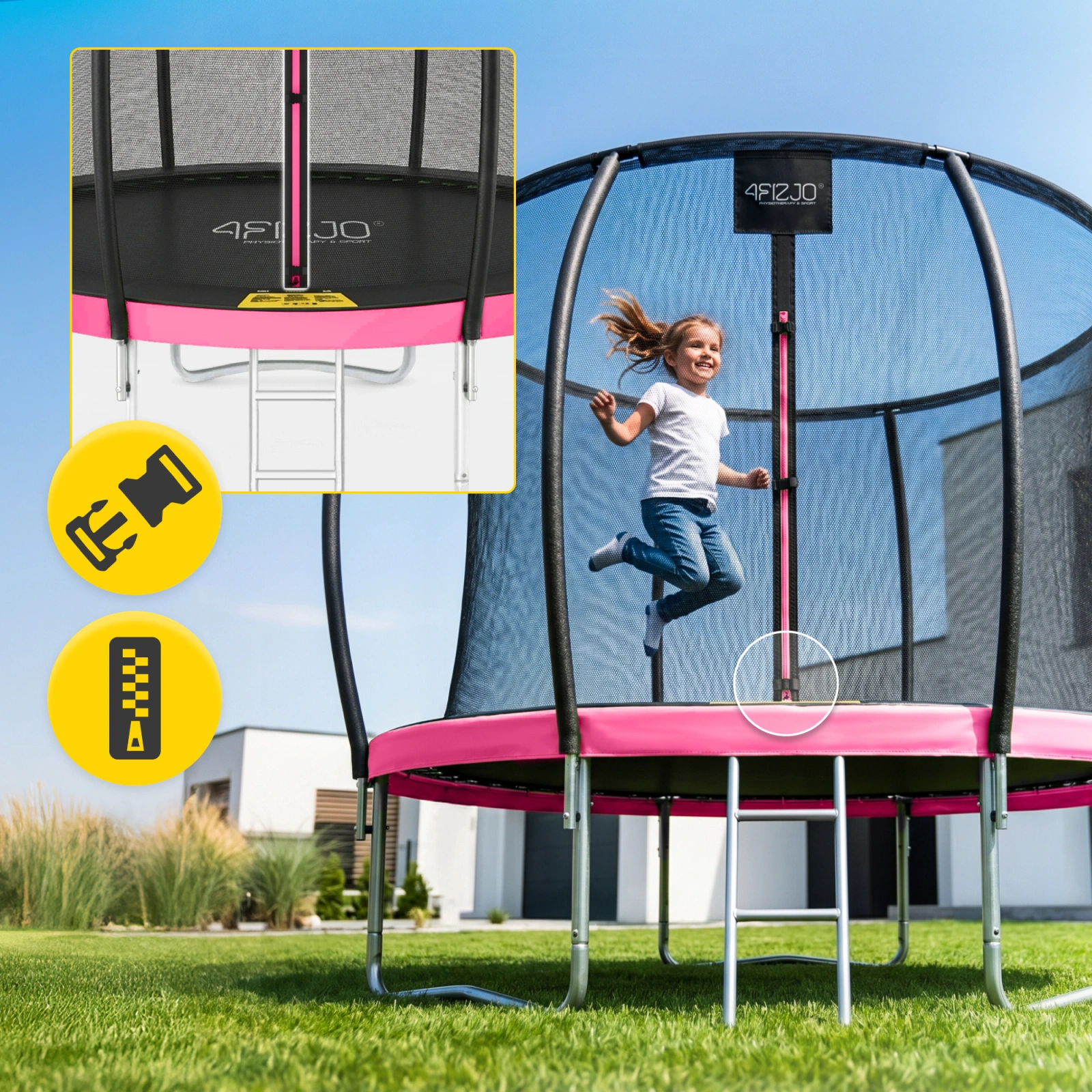 mocna trampolina dla dzieci