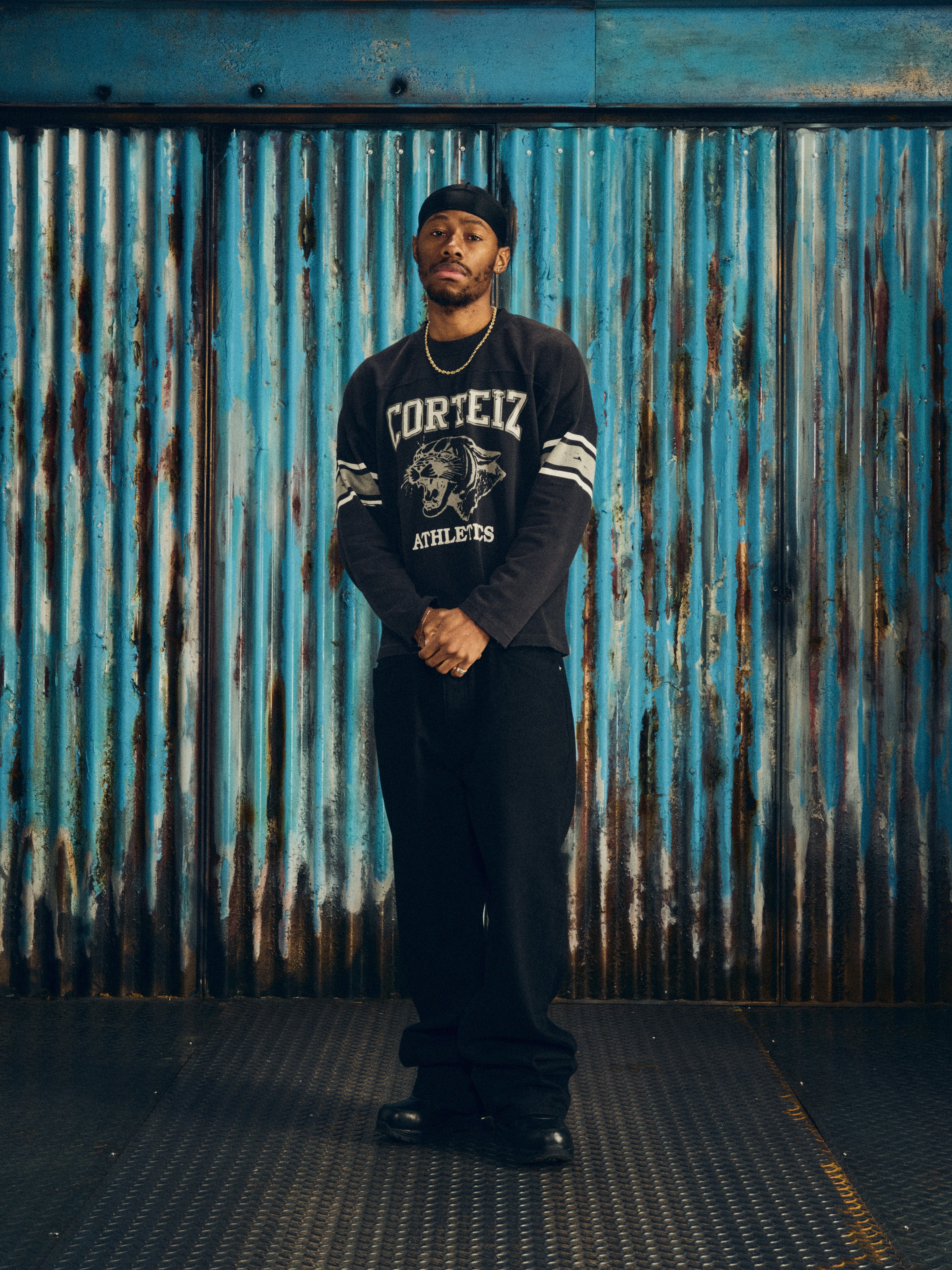 ATHLETICS HEAVYWEIGHT LS TOP [BLACK]