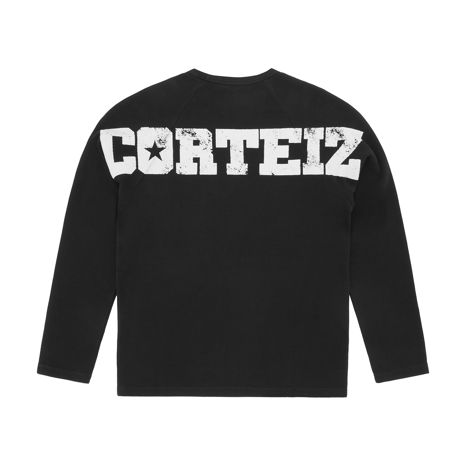 STAR RAGLAN WAFFLE THERMAL [YELLOW]