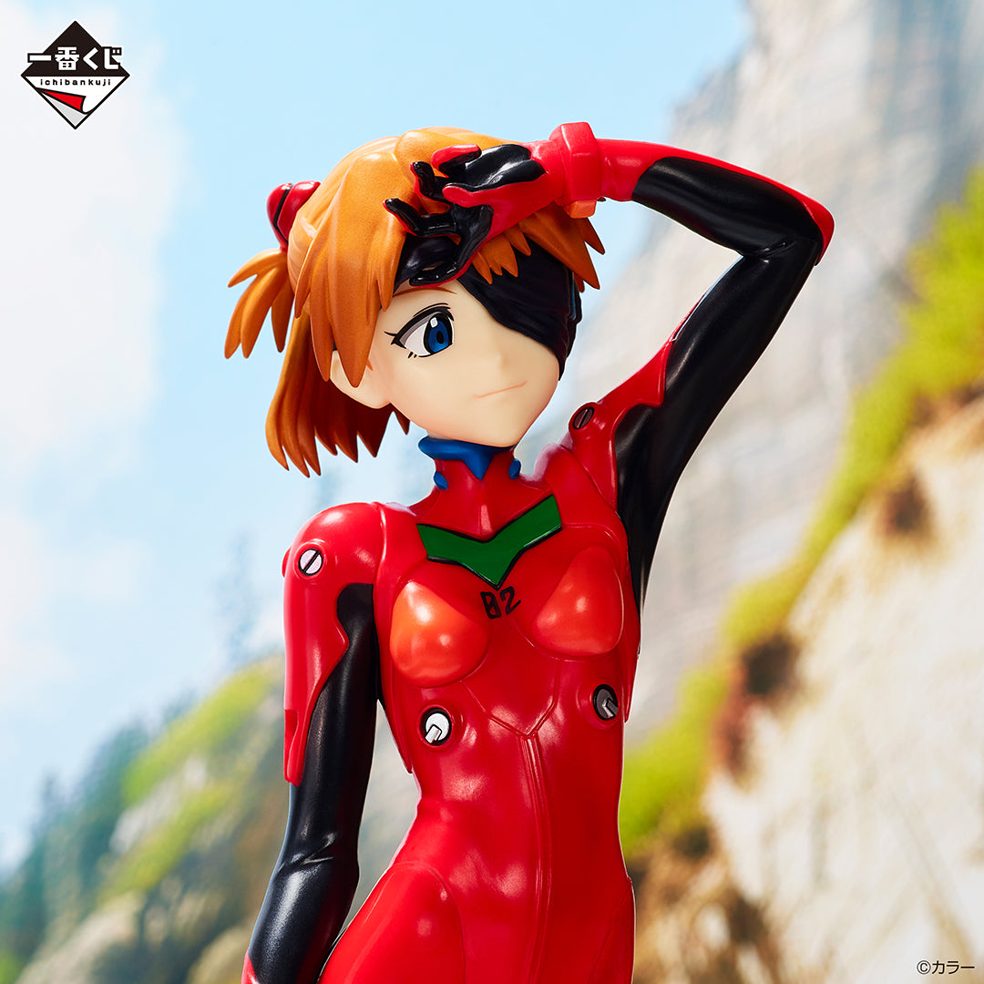 Evangelion Angel. Erosion! Asuka Langley Shikinami Figure [Ichiban-Kuji Last One Prize]