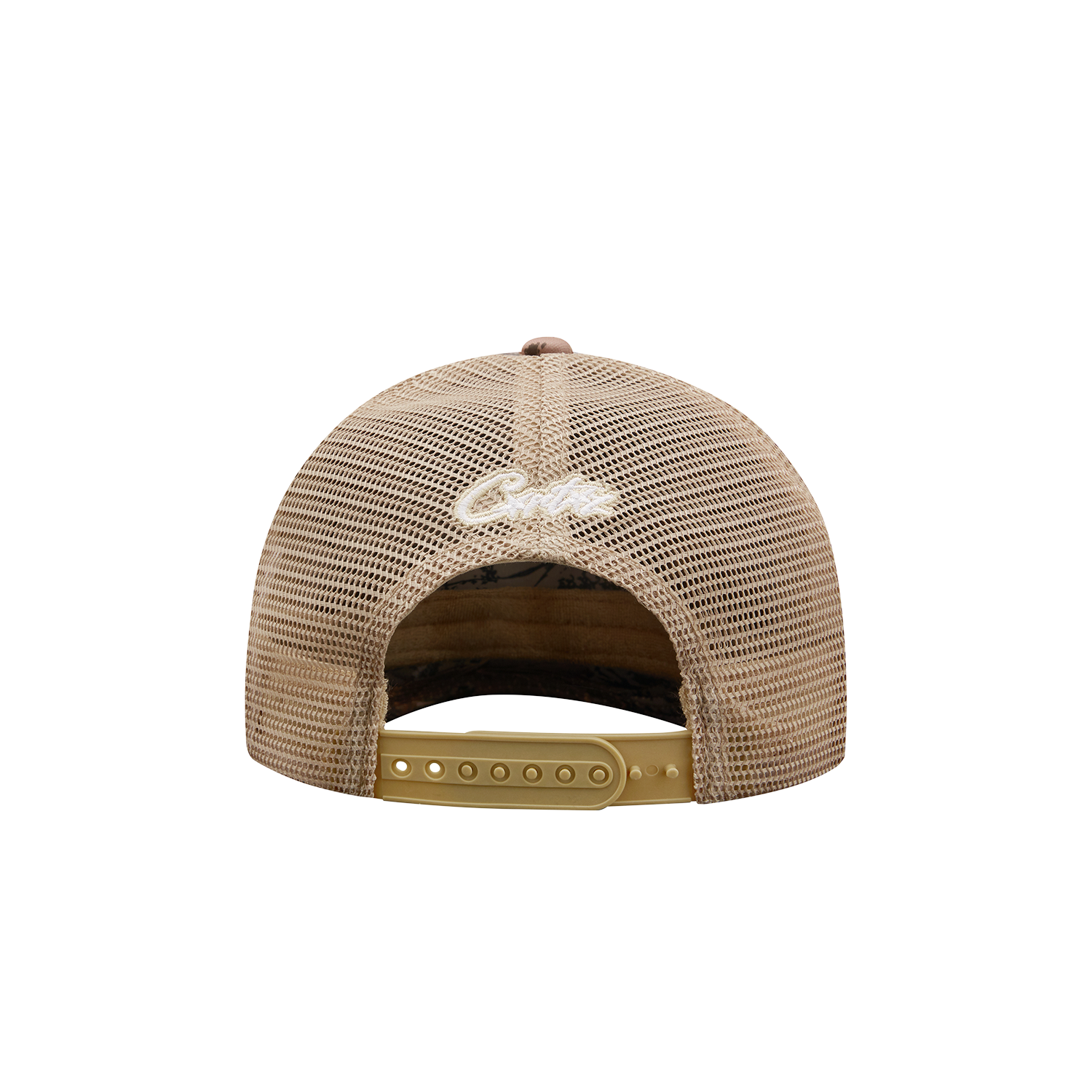 ISLAND PUFF PRINT TRUCKER HAT [WOODLAND CAMO]