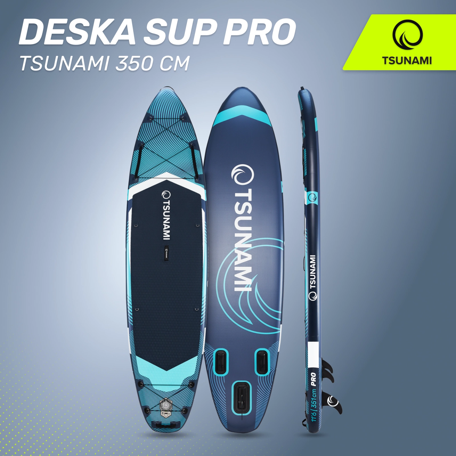 deska SUP pompowana do plywania