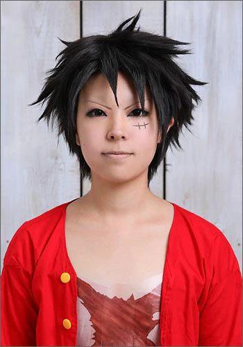 ”ONE PIECE” Monkey D Luffy style cosplay wig