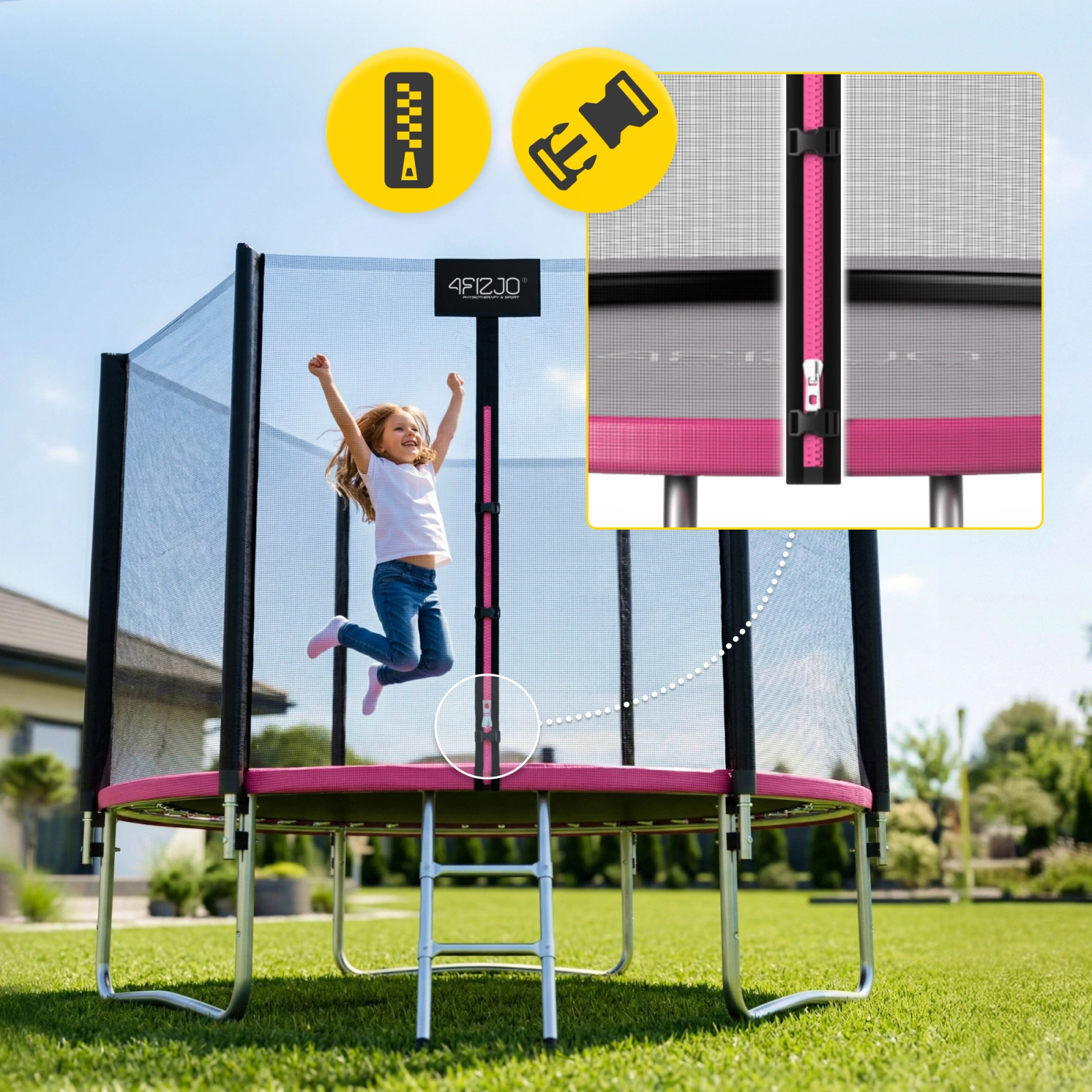 trampolina ogrodowa dla dzieci