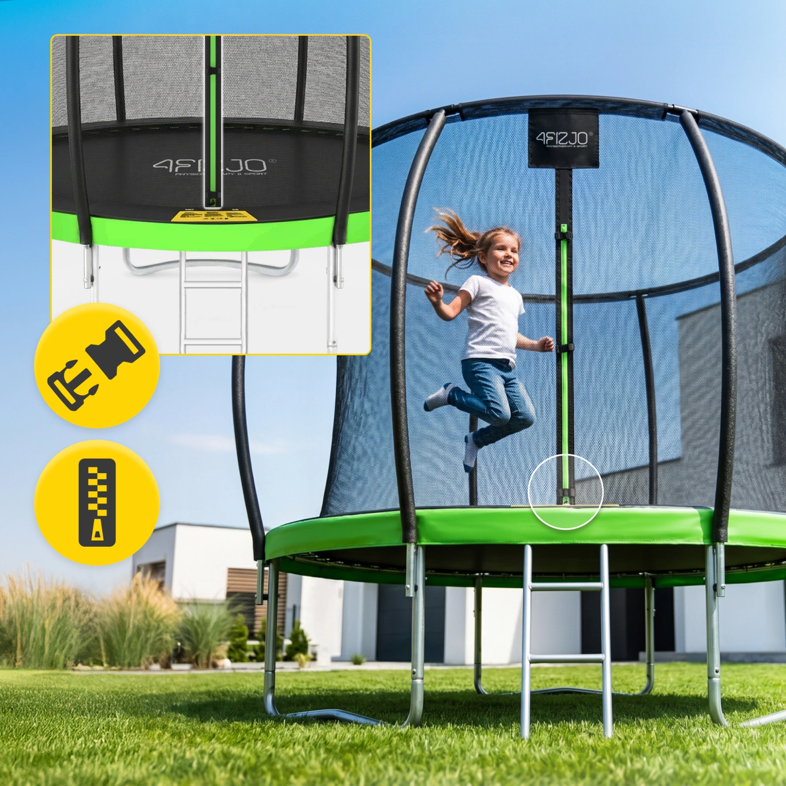 mocna trampolina dla dzieci