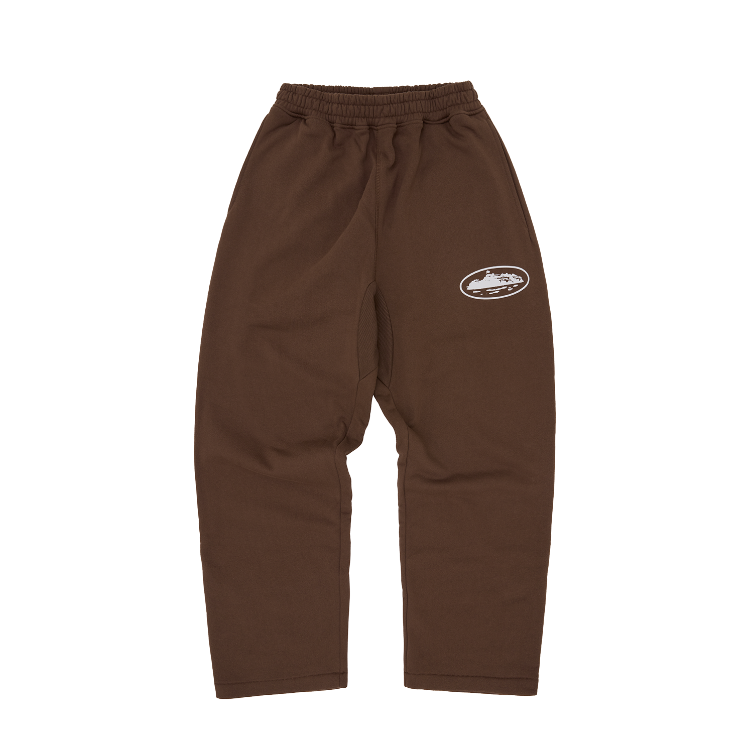 ISLAND PUFF PRINT OPEN HEM SWEATPANT [WASHED ROYAL]