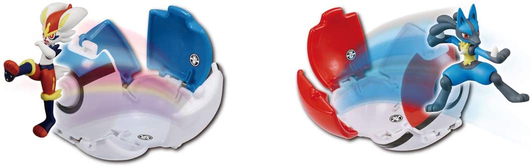 Pokemon MonColle World MonColle PokeDel-Z Ash VS Go (Lucario:Cinderace)