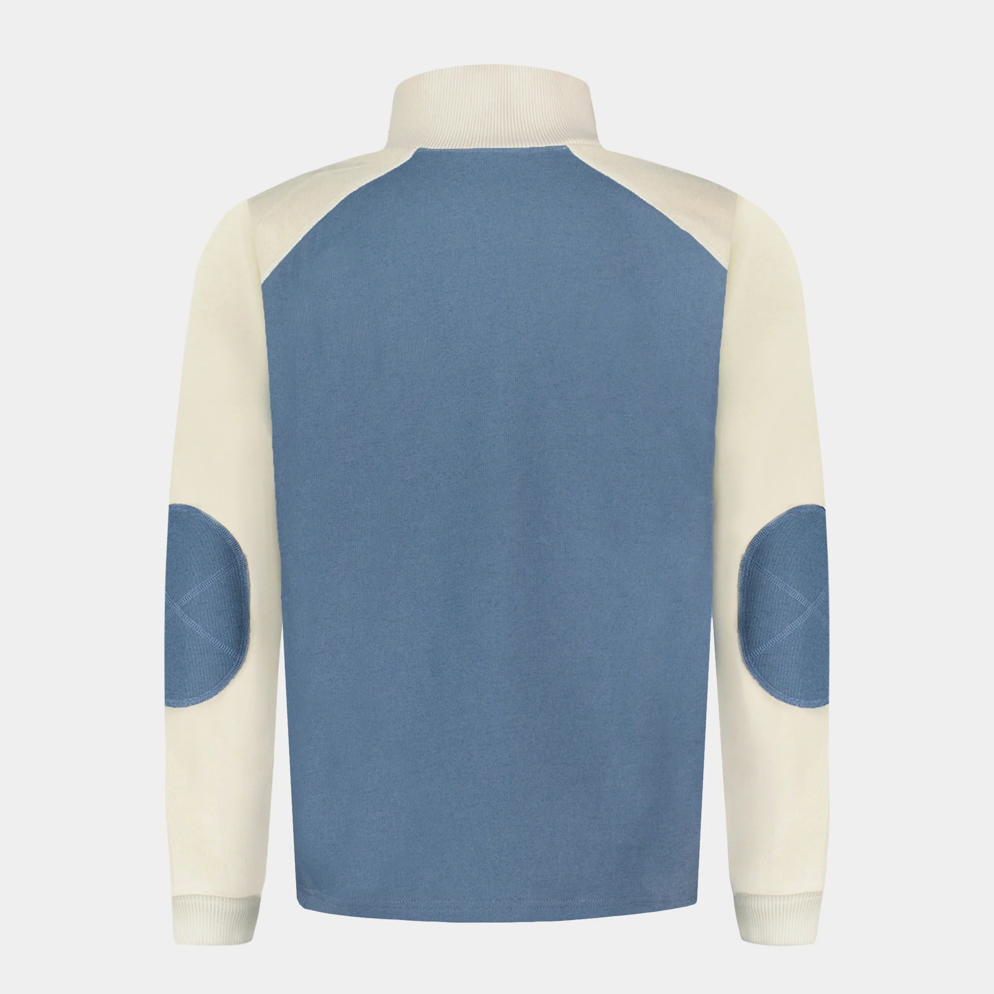 French Olympic TeamMen's Long-Sleeve Zip-Collar Polo Shirt                MEN'S SIZE GUIDE