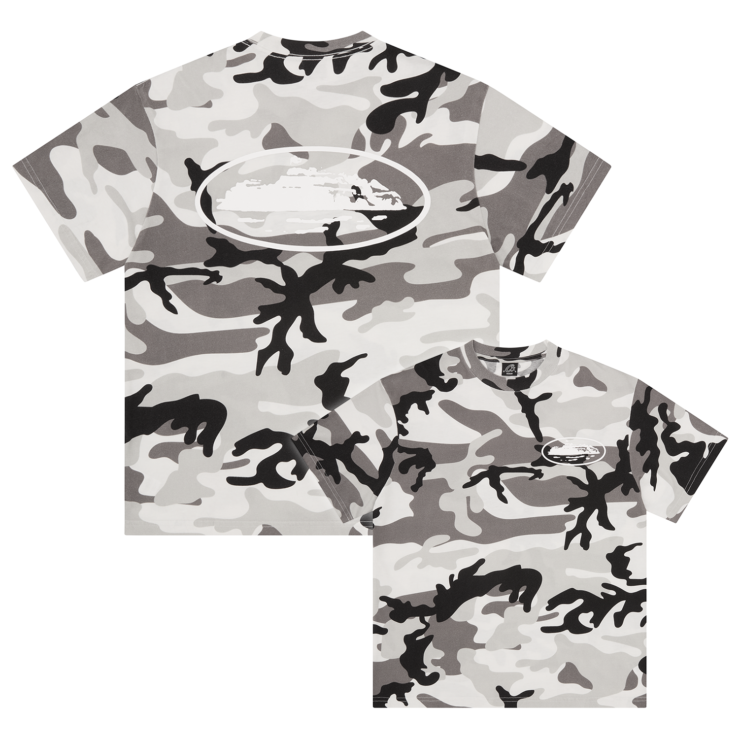 ISLAND PUFF PRINT TEE [OLIVE]