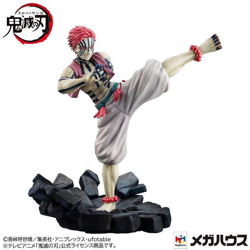 GE.M. Series Demon Slayer: Kimetsu no Yaiba Upper Rank 3 Akaza Complete Figure