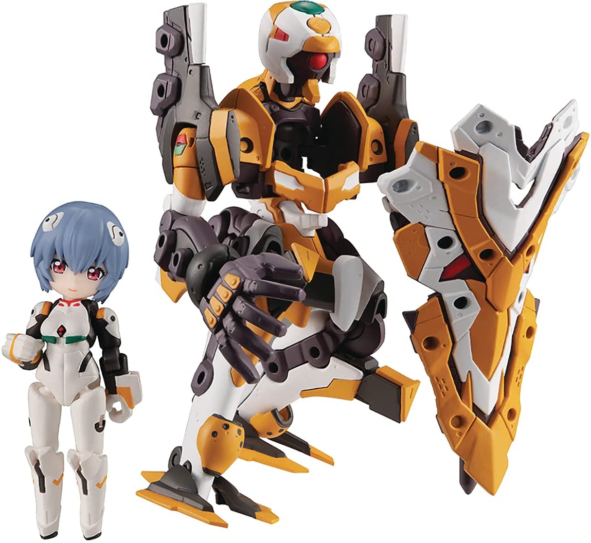 Desktop Army Rebuild of Evangelion Rei Ayanami & EVA Unit-00'