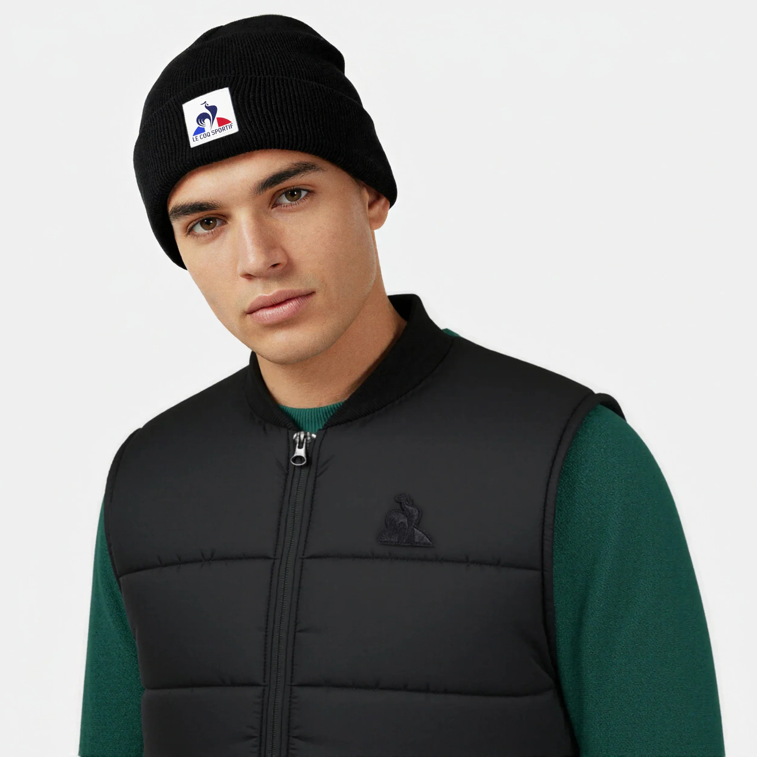 Ton sur tonMen's Sleeveless Down Jacket                MEN'S SIZE GUIDE