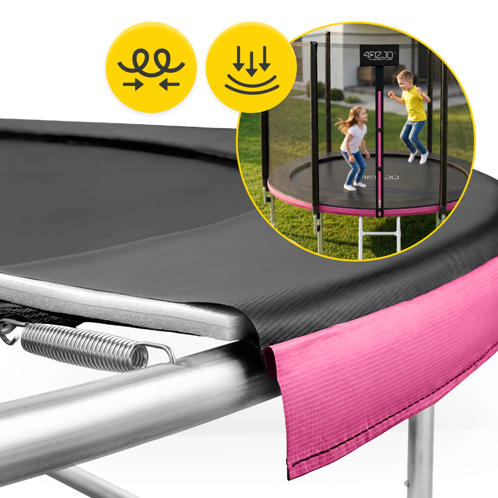 trampolina ogrodowa dla dzieci