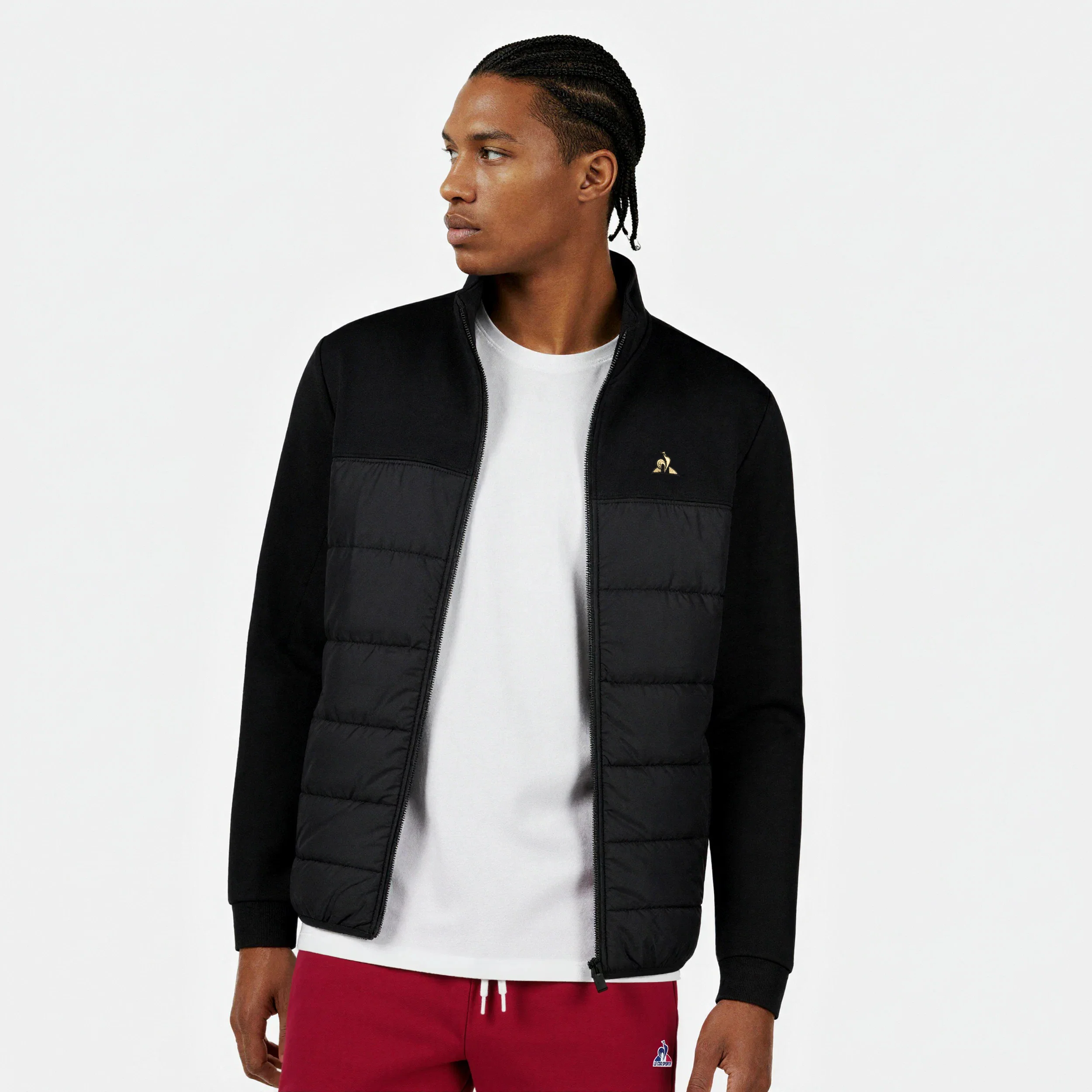 Coq d'OrMen's zip-up sweatshirt                MEN'S SIZE GUIDE