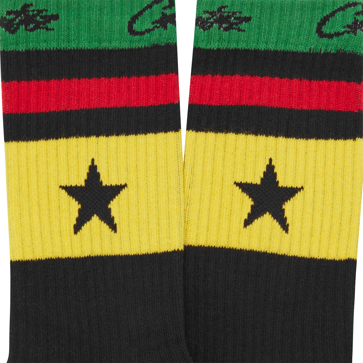 STARZ SOCKS [GREEN AND YELLOW]