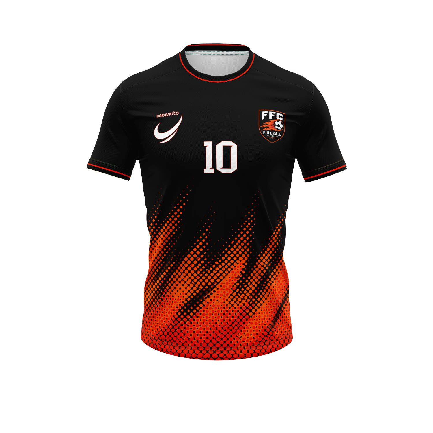 Fireball FC Kit Design - Front