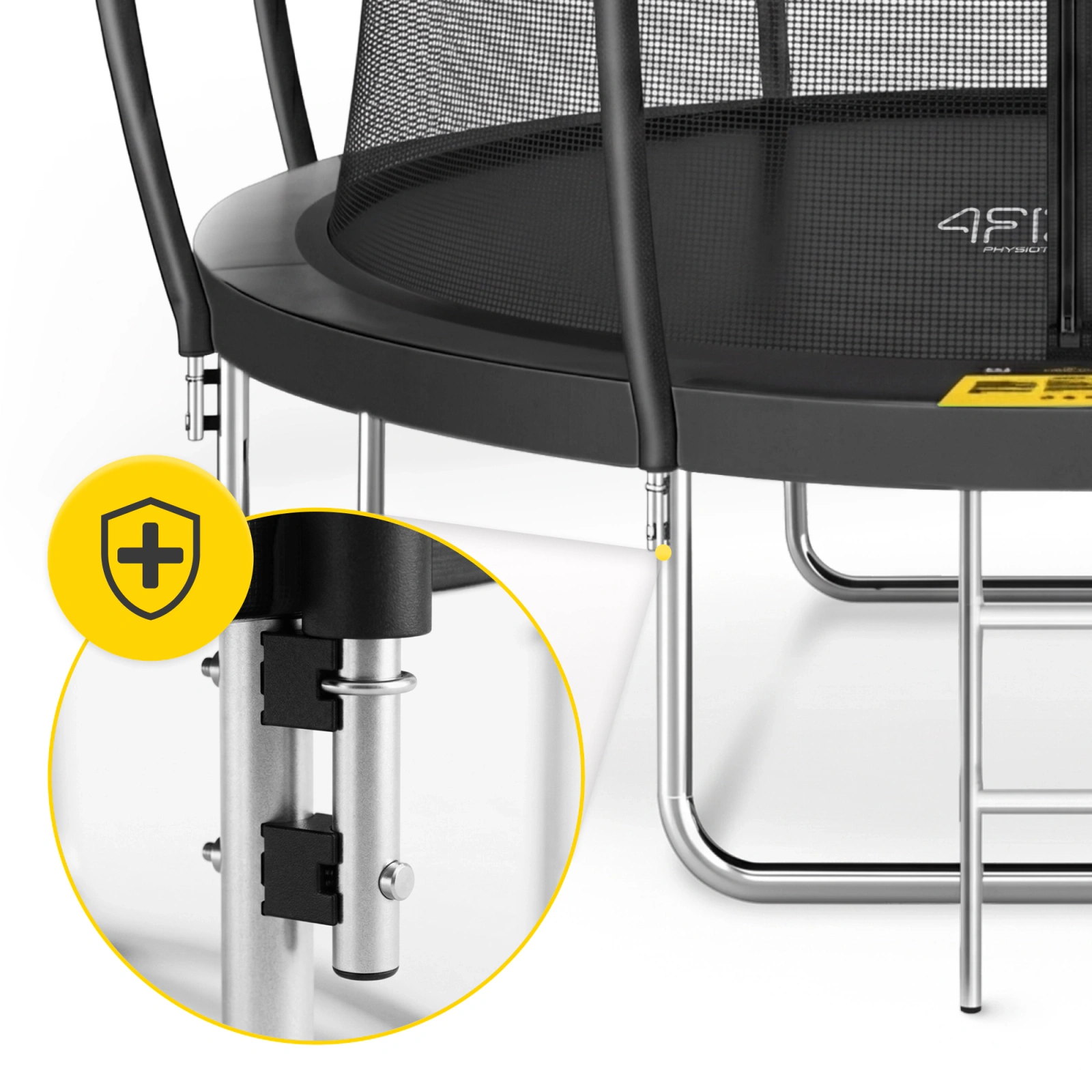 trampolina ogrodowa, trampolina dla dzieci, trampolina 4fizaro, trampolina 12 FT, trampolina 366 cm, duża trampolina do ogrodu, bezpieczna trampolina z siatką, batut ogrodowy, trampolina z drabinką, aktywność na świeżym powietrzu, stabilna trampolina 150 kg, sprzęt sportowy dla dzieci, zabawki ogrodowe, fitness w ogrodzie