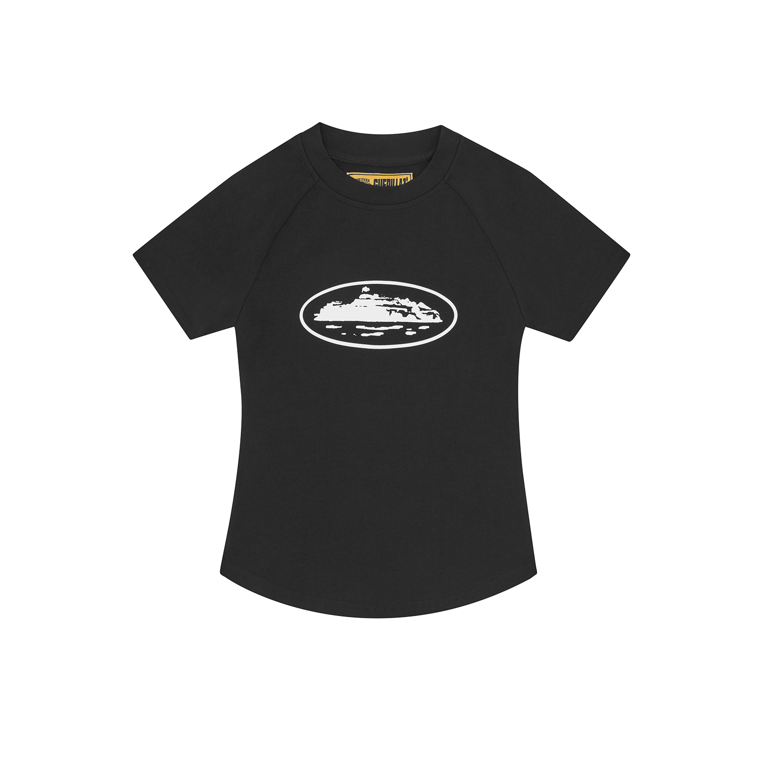 WMNS ALCATRAZ BABY TOP [BLACK & YELLOW]