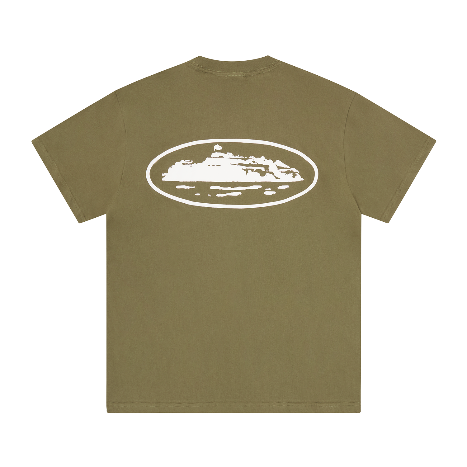 ISLAND PUFF PRINT TEE [FOREST CAMO]