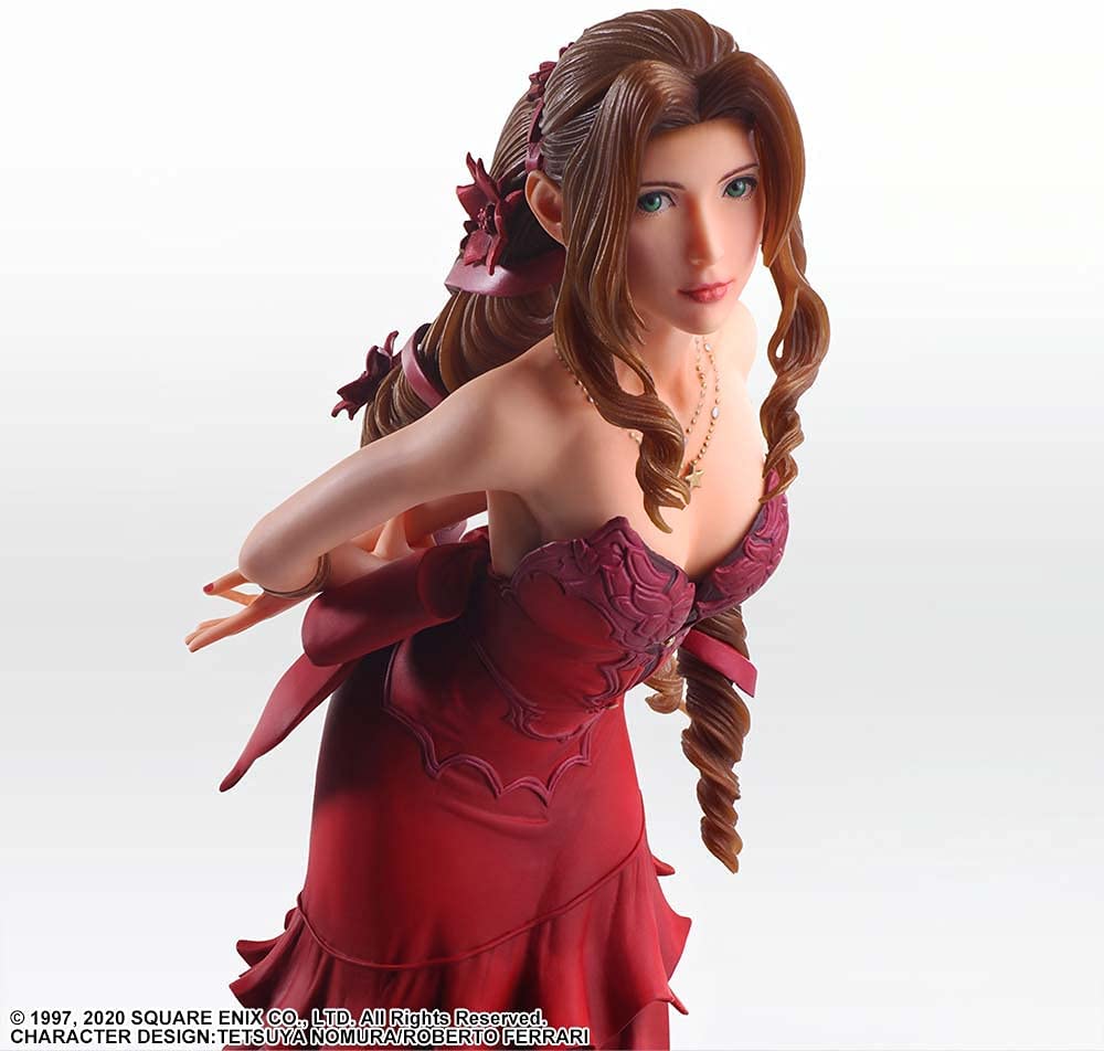 Final Fantasy VII Remake STATIC ARTS Aerith Gainsborough -Dress Ver.-