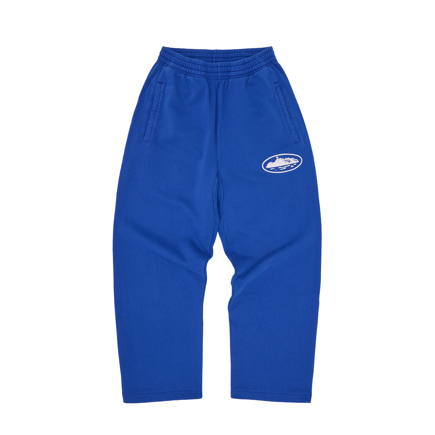 ISLAND PUFF PRINT OPEN HEM SWEATPANT [OFF WHITE]