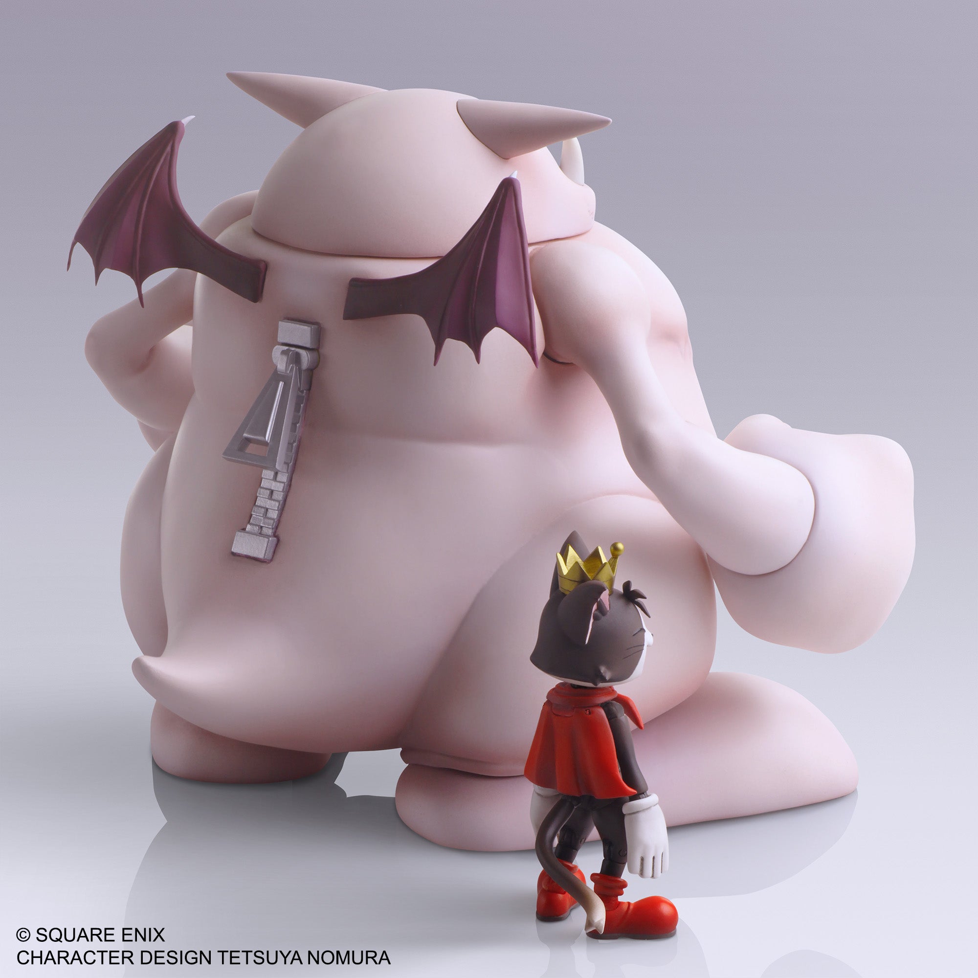 Final Fantasy VII Bring Arts Cait Sithi & Fat Moogle