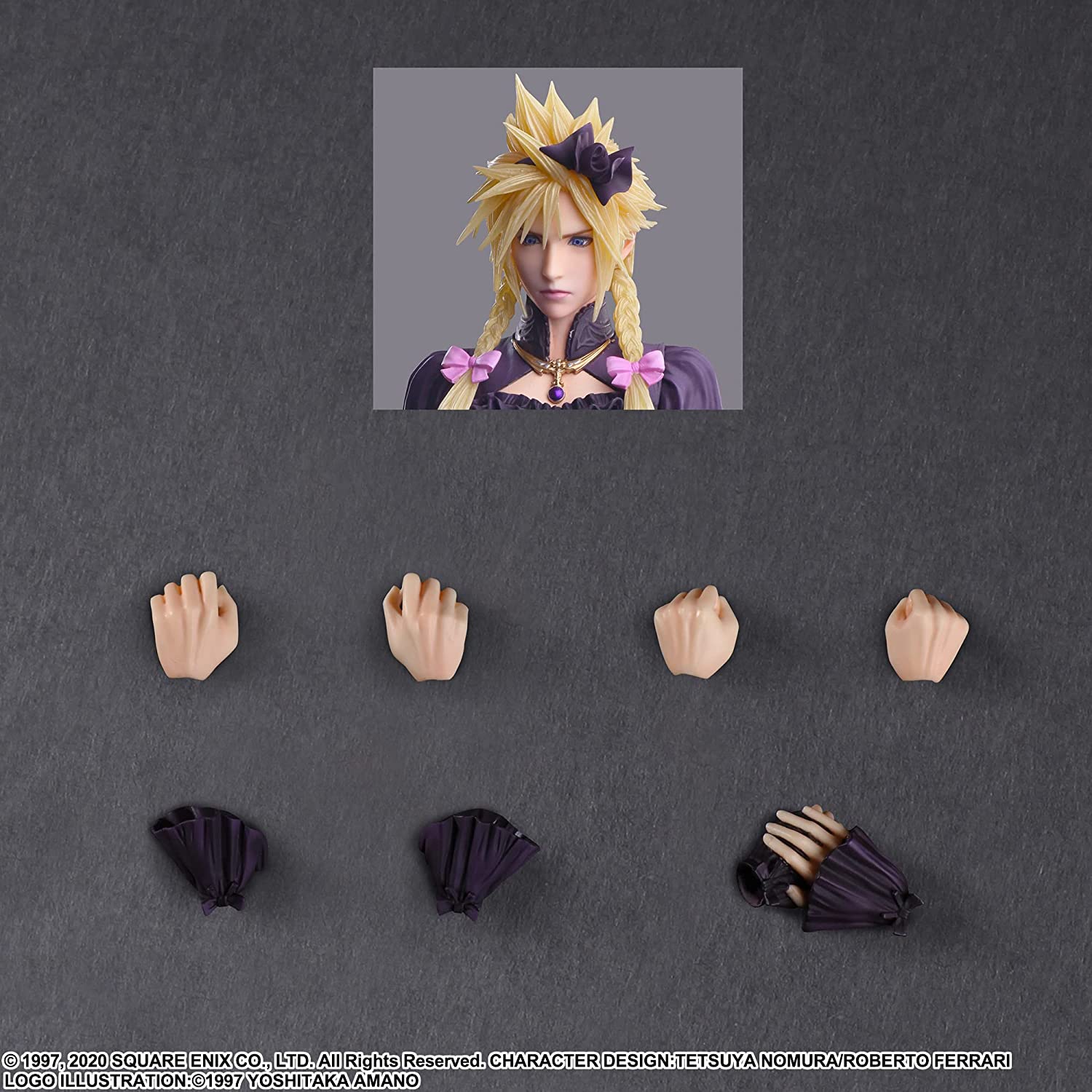 Final Fantasy VII Remake PLAY ARTS Kai Cloud Strife -Dress Ver.-