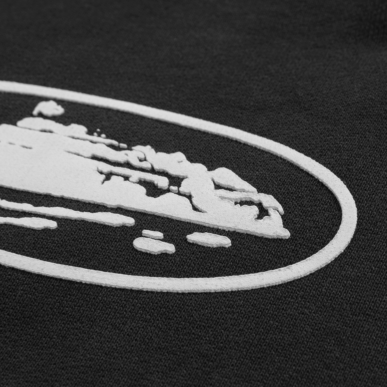 ISLAND PUFF PRINT OPEN HEM SWEATPANT [WASHED ROYAL]