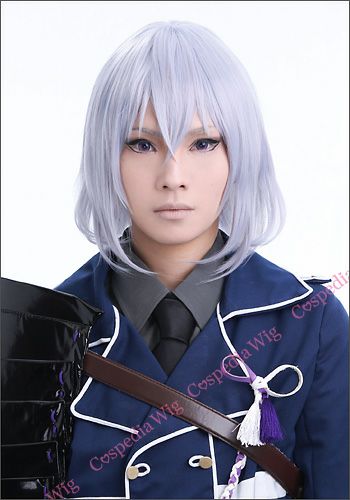 ”Touken Ranbu”Honebami Toushirou style cosplay wig