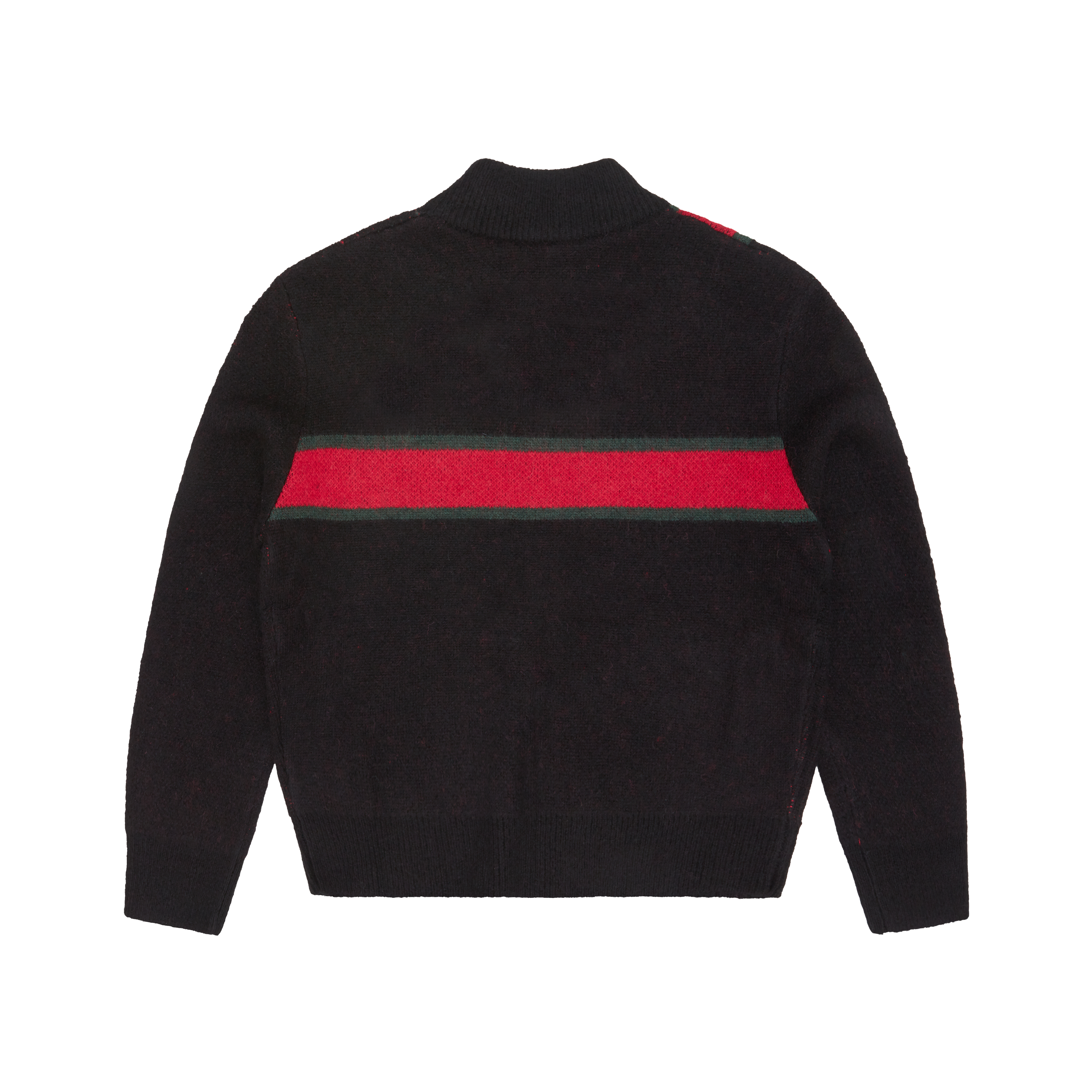 LUX KNIT ZIP UP [BLACK]