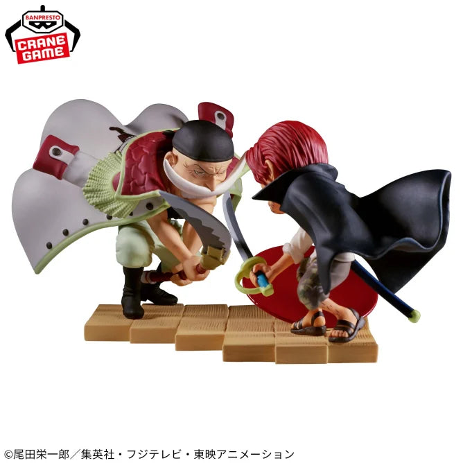 ONE PIECE World Collectable Figure Log Stories - Edward Newgate VS Shanks