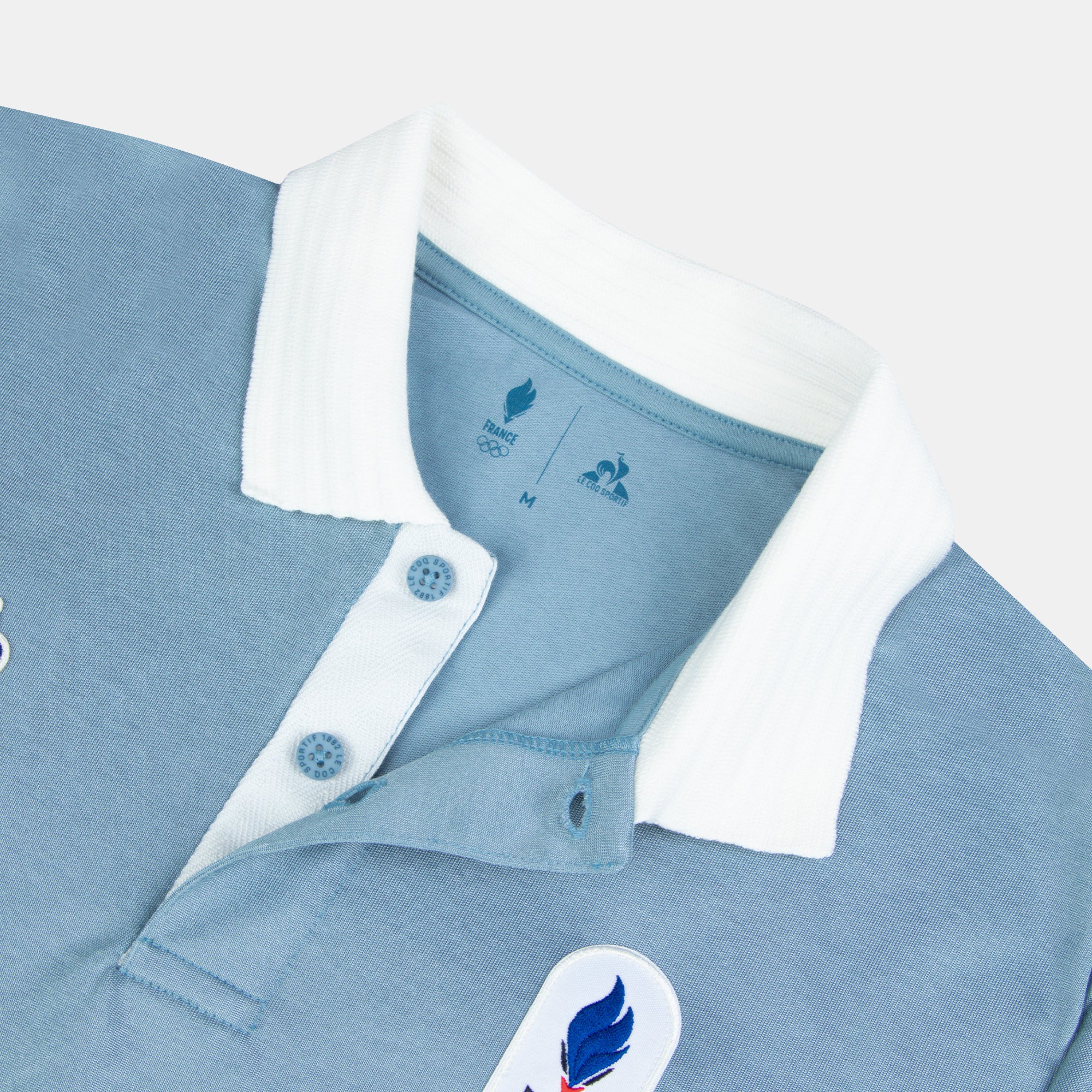 French Olympic TeamMen's Polo Shirt                MEN'S SIZE GUIDE