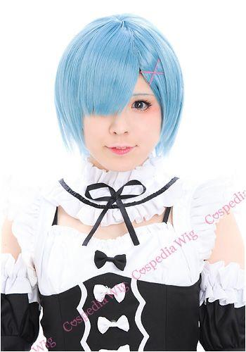 ”Re:ZERO -Starting Life in Another World” Rem style cosplay wig