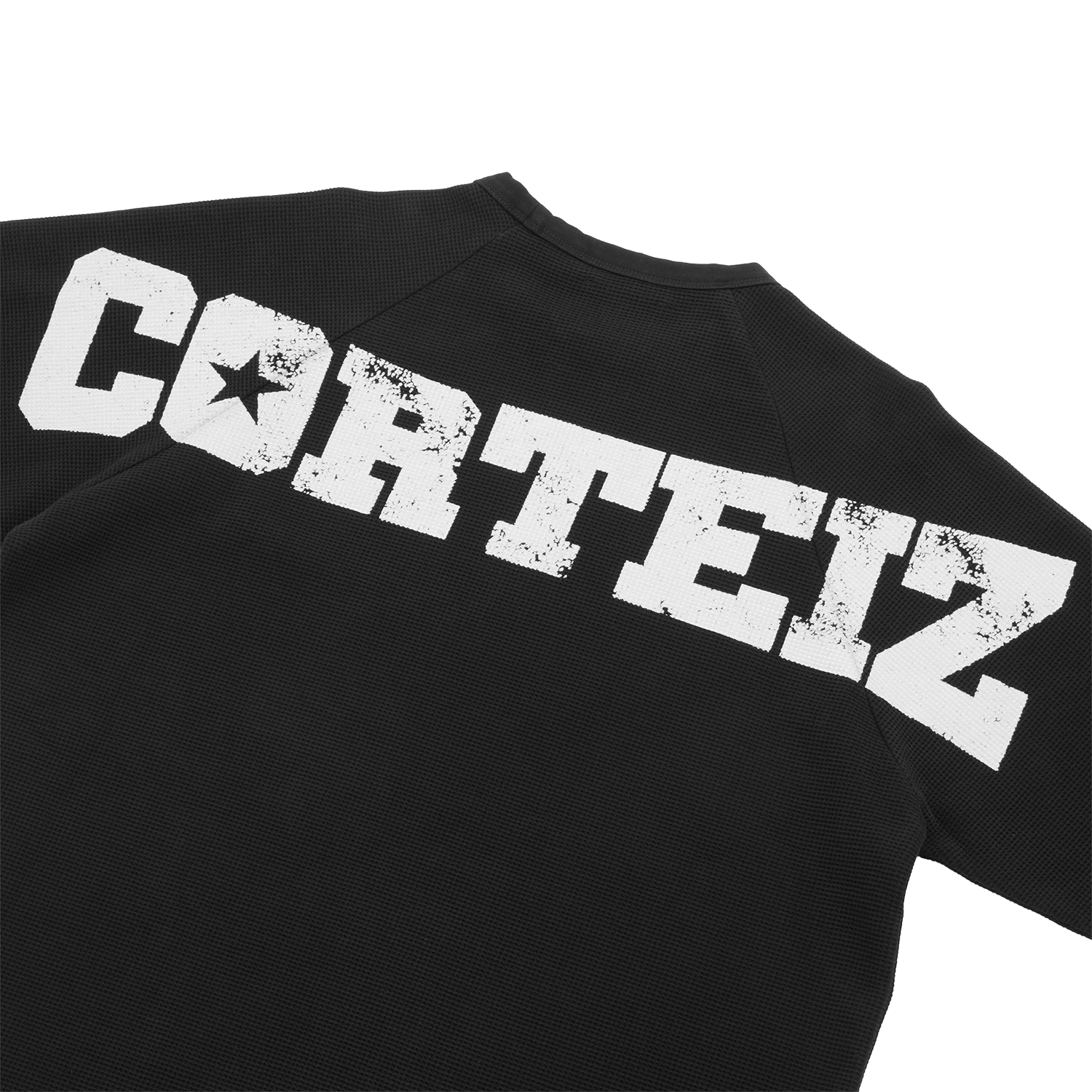 STAR RAGLAN WAFFLE THERMAL [YELLOW]