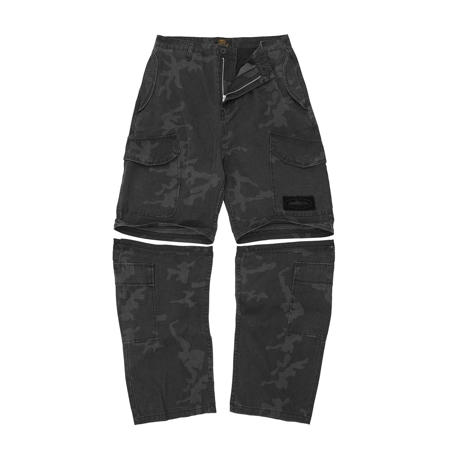 GUERILLAZ CONVERTIBLE PANT [GREEN CAMO]