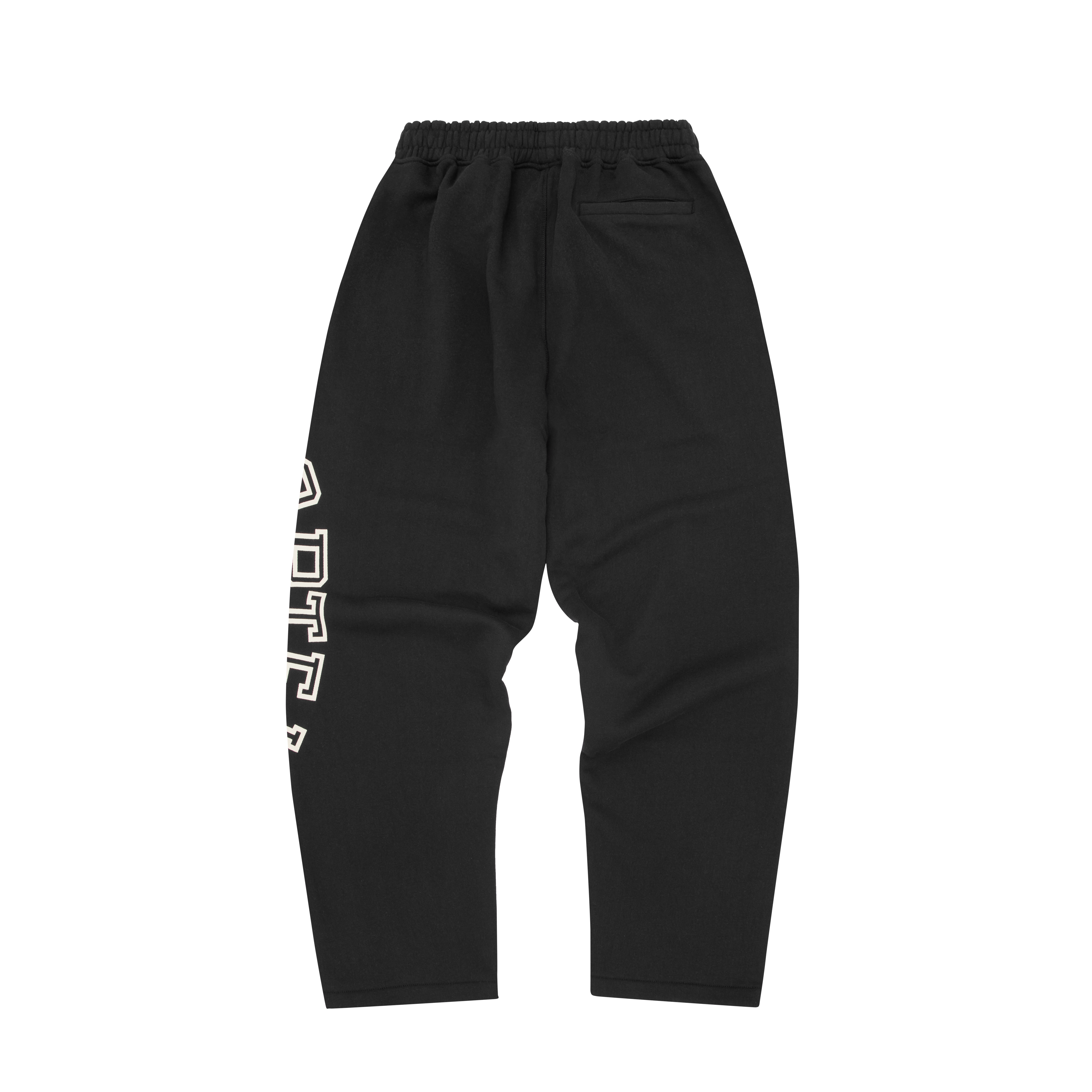 ARCH SHIELD OPEN HEM SWEATPANT [BLACK]