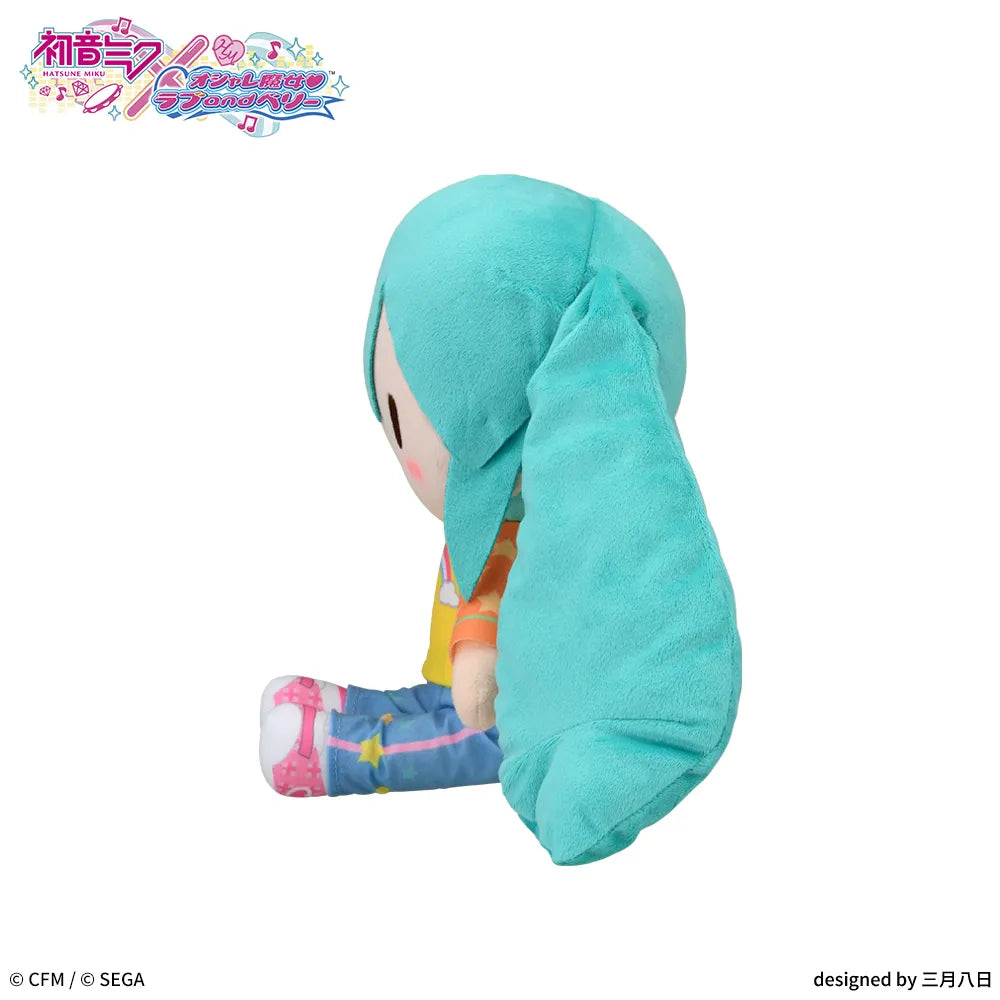 Hatsune Miku Love and Berry: Dress Up and Dance! Fuwapuchi M Plush Toy Hatsune Miku Love Costume Ver.