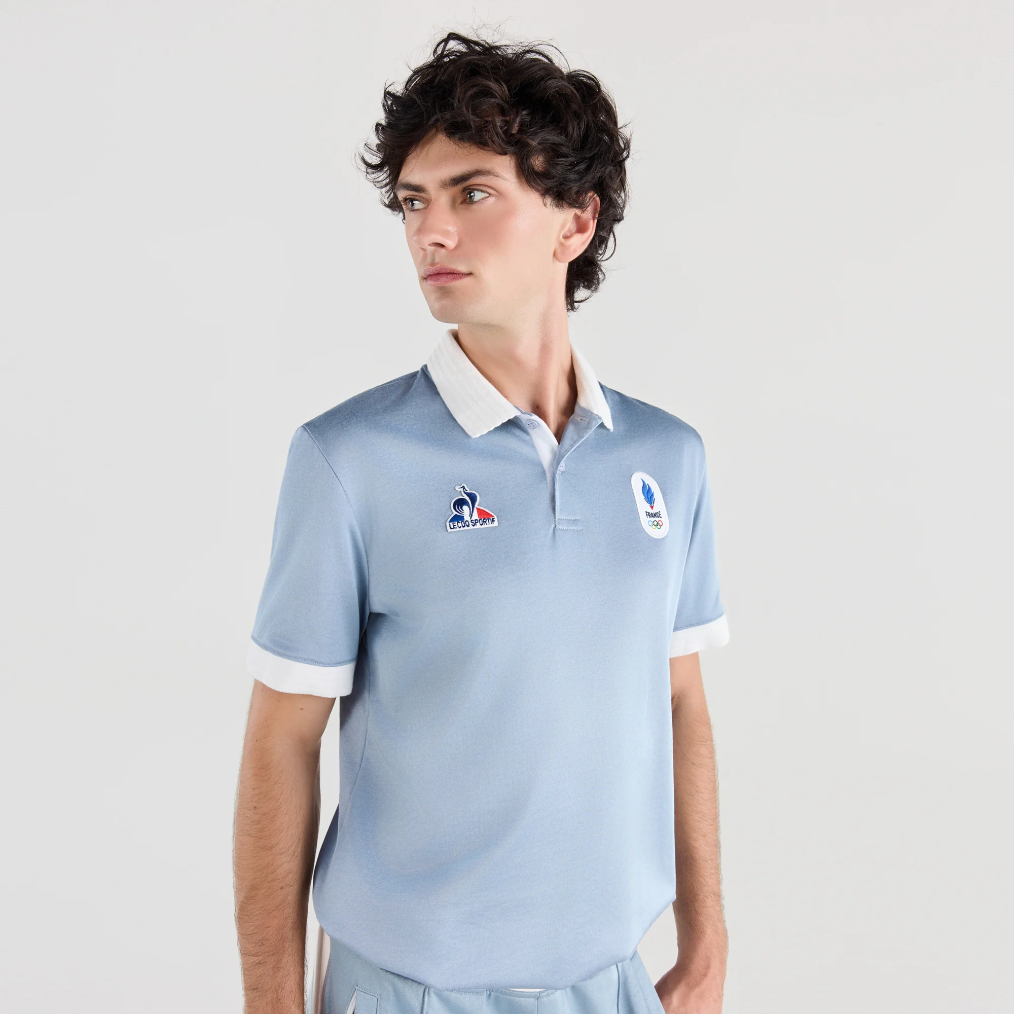 French Olympic TeamMen's Polo Shirt                MEN'S SIZE GUIDE