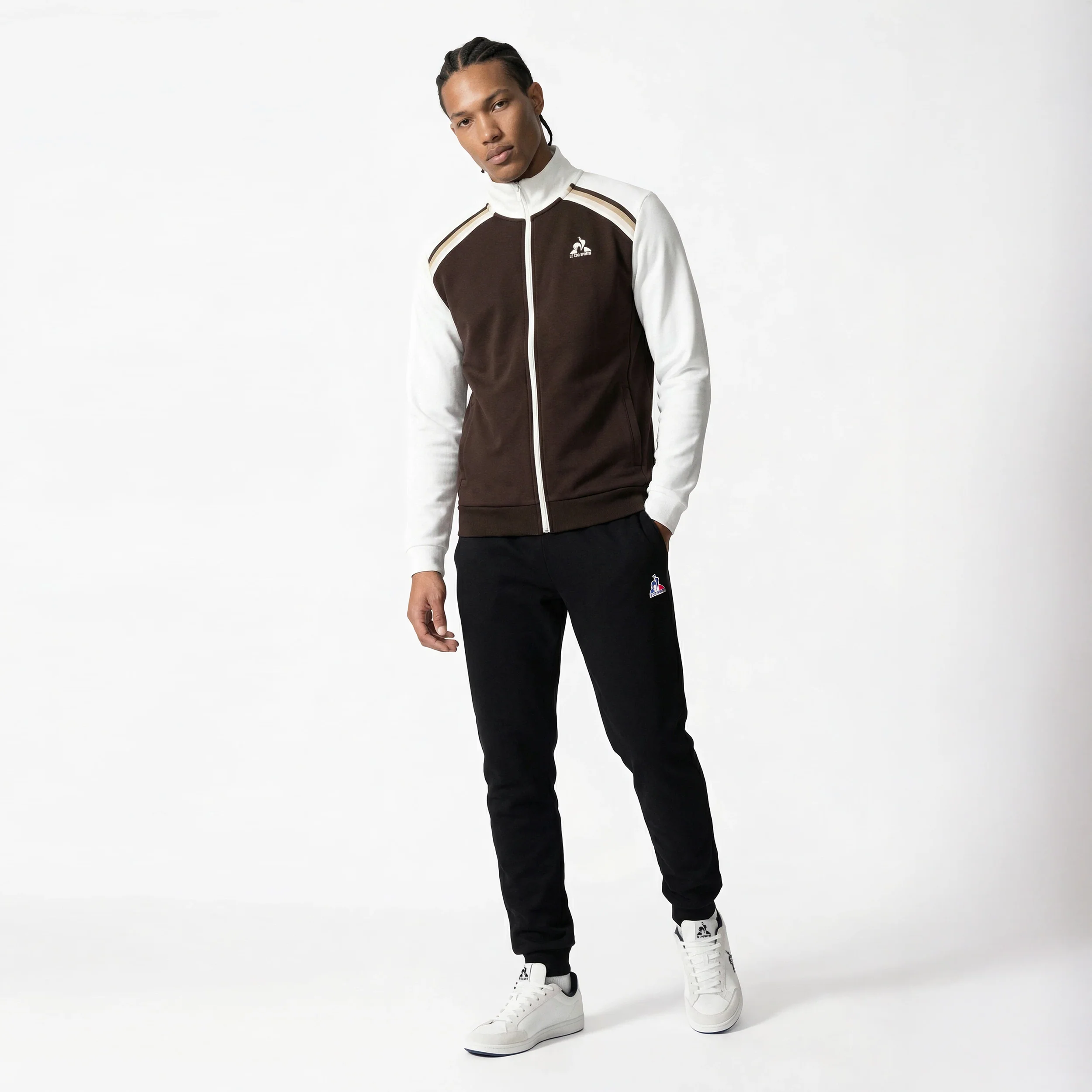 HéritageMen's zip-up sweatshirt                MEN'S SIZE GUIDE