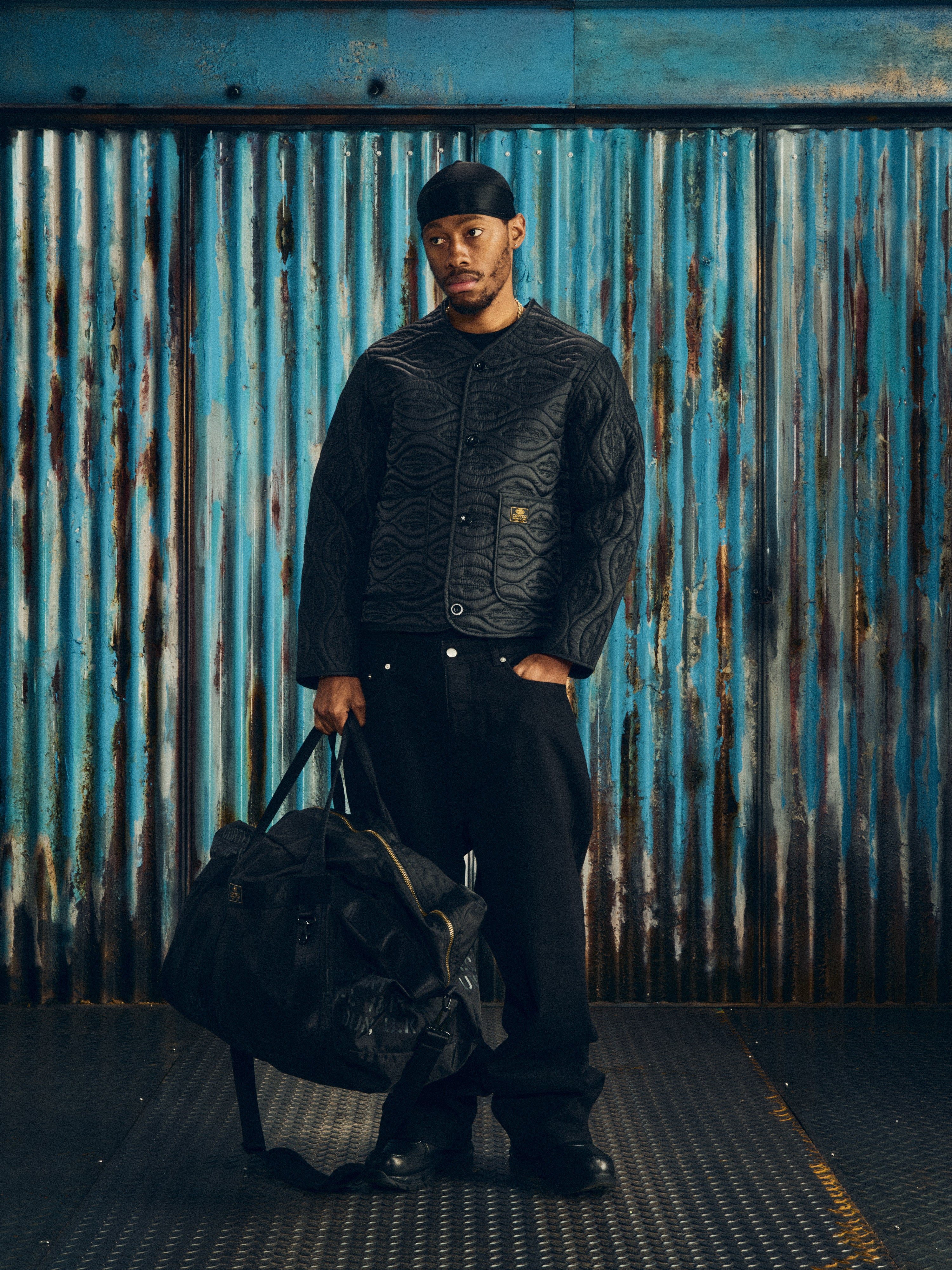 GUERILLAZ PARKA LINER [TRIPLE BLACK]