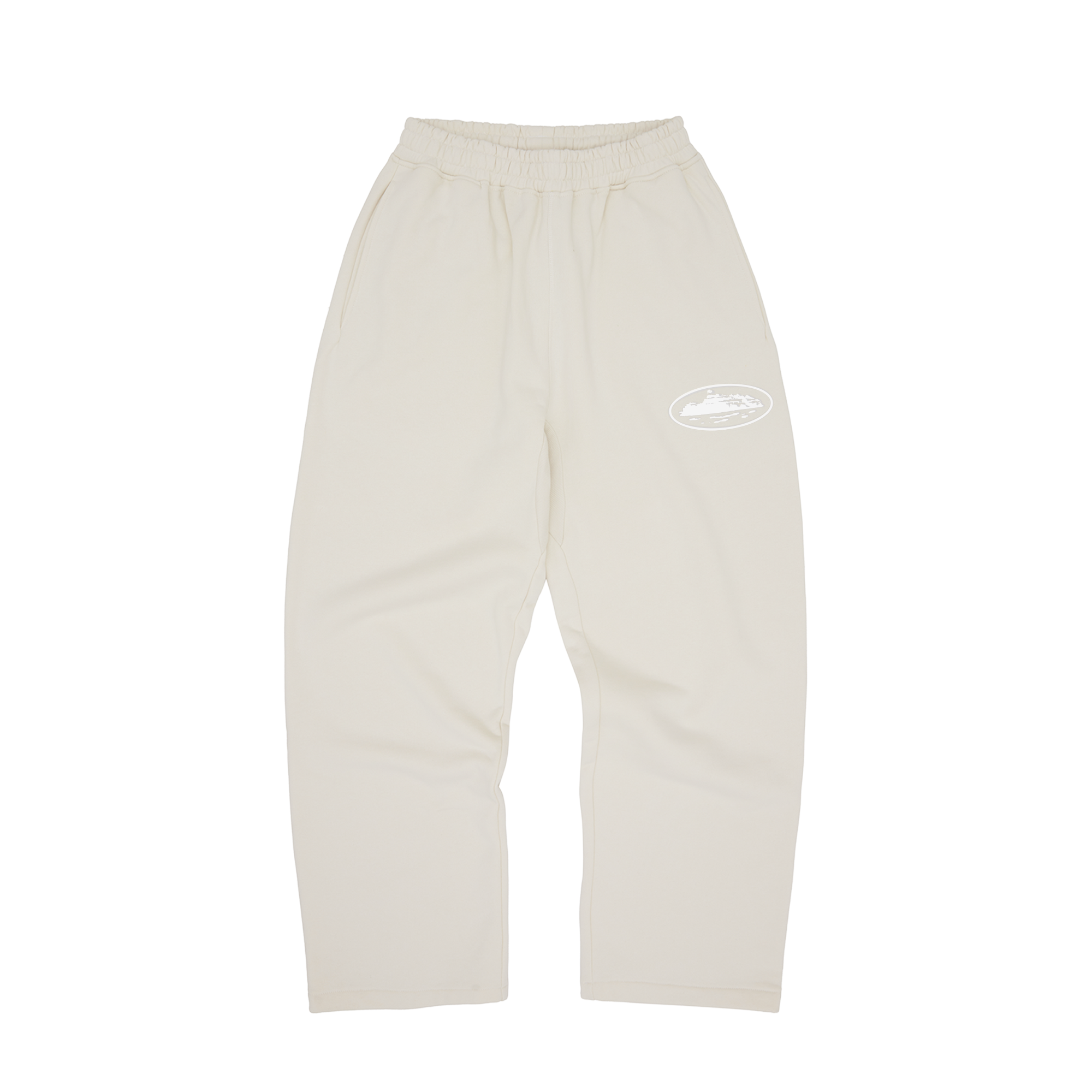 ISLAND PUFF PRINT OPEN HEM SWEATPANT [WASHED ROYAL]